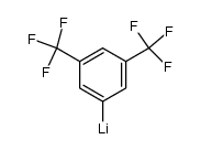 3,5-(CF3)2C6H3Li结构式