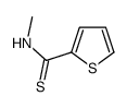 N-methylthiophene-2-carbothioamide结构式