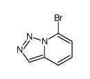 7-bromo-[1,2,3]triazolo[1,5-a]pyridine结构式