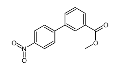Methyl 4'-nitro-[1,1'-biphenyl]-3-carboxylate结构式