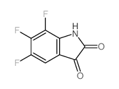 5,6,7-三氟靛红结构式