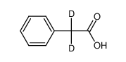 苯乙酸-Alpha,Alpha-d2结构式