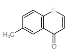 4H-1-Benzothiopyran-4-one,6-methyl-结构式