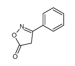 3-苯基-5-异噁唑酮结构式