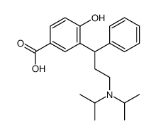 rac-5-羧基托特罗定结构式