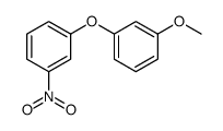 1-(3-methoxyphenoxy)-3-nitrobenzene结构式
