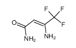 3-amino-4,4,4-trifluorobut-2-enoic acid结构式