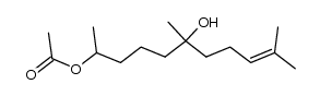 1-acetoxy-6,10-dimethyl-9-undecen-6-ol结构式
