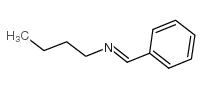 1-Butanamine,N-(phenylmethylene)-结构式