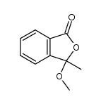 3-methyl-3-methoxyphthalide结构式