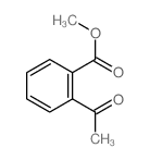 甲基 2-乙酰基苯酸盐结构式