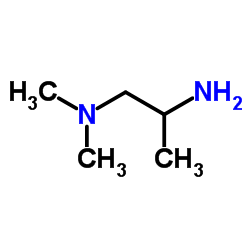 1-(二甲基氨基)-2-丙胺结构式