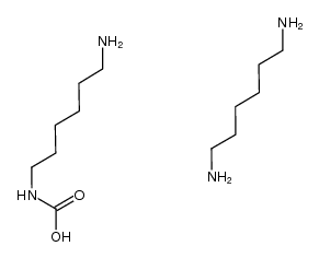 hexane-1,6-diamine (6-aminohexyl)carbamate结构式