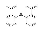 1-[2-(2-acetylphenyl)sulfanylphenyl]ethanone结构式