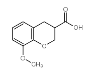 8-甲氧基色烷-3-羧酸结构式