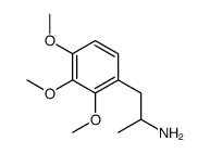1-(2,3,4-trimethoxyphenyl)propan-2-amine结构式