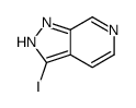 3-碘-1H-吡唑并[3,4-c]吡啶结构式