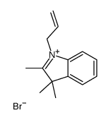 2,3,3-trimethyl-1-prop-2-enylindol-1-ium,bromide结构式