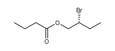 (R)-2-bromobutyl butyrate结构式