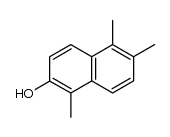 6-Hydroxy-1.2.5-trimethyl-naphthalin结构式