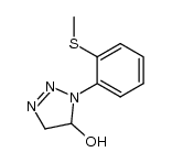 1-(o-methylthiophenyl)-4,5-dihydro-5-hydroxy-1H-1,2,3-triazole结构式
