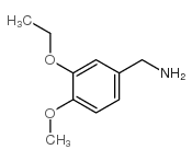 3-乙氧基-4-甲氧基苄胺结构式