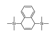 trimethyl-(4-trimethylsilyl-1,4-dihydronaphthalen-1-yl)silane结构式
