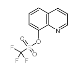8-喹啉三氟甲烷磺酸结构式