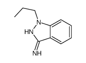 1-PROPYL-1H-INDAZOL-3-AMINE结构式