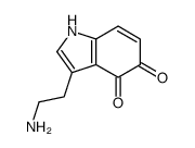 3-(2-Aminoethyl)-1H-indole-4,5-dione结构式