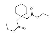 1,1-Cyclohexanediacetic acid diethyl ester结构式
