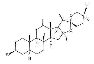 12-methylenetigogenin结构式