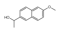 (R)-(-)-1-(6-Methoxy-2-naphthyl)ethanol结构式