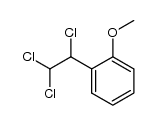 1,2,2-trichloro-1-(2-methoxyphenyl)ethane结构式