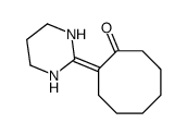 2-(1,3-diazinan-2-ylidene)cyclooctan-1-one结构式