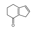3,5,6,7-tetrahydroinden-4-one结构式