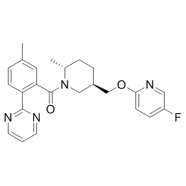Filorexant结构式