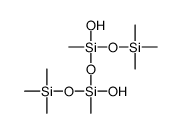 hydroxy-(hydroxy-methyl-trimethylsilyloxysilyl)oxy-methyl-trimethylsilyloxysilane结构式