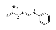 1-anilinomethylene thiosemicarbazide结构式