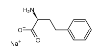 homophenylalanine sodium salt结构式