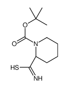 (R)-tert-butyl 2-carbamothioylpiperidine-1-carboxylate结构式