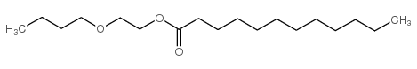 Dodecanoic acid,2-butoxyethyl ester结构式
