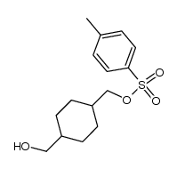 [4-(p-toluenesulfonyloxymethyl)cyclohexyl]methanol结构式