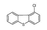 1-chlorodibenzothiophene结构式