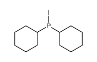 dicyclohexylphosphinous iodide结构式