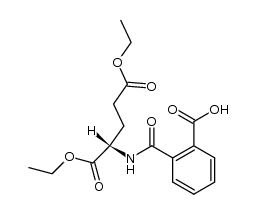 diethyl N-(2-carboxybenzoyl)-L-glutamate结构式