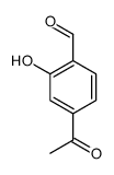 Benzaldehyde, 4-acetyl-2-hydroxy- (9CI)结构式
