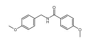 4-methoxy-N-(4-methoxybenzyl)benzamide结构式