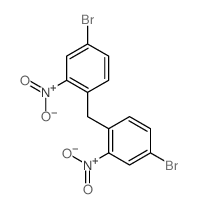 Benzene,1,1'-methylenebis[4-bromo-2-nitro-结构式