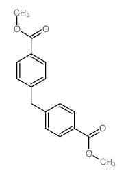 Benzoicacid, 4,4'-methylenebis-, 1,1'-dimethyl ester结构式